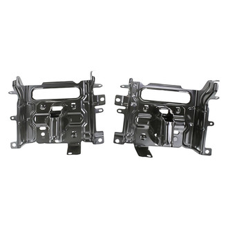 Replacement - Front Driver and Passenger Side Bumper Bracket Kit (Standard Line)