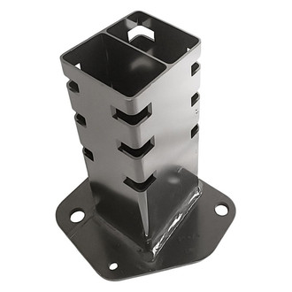 Replacement - Front Driver Side Bumper Impact Bar Bracket (CAPA Certified)