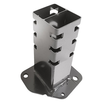 Replacement - Front Passenger Side Bumper Impact Bar Bracket (CAPA Certified)