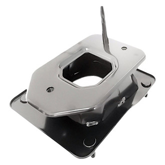 Replacement - Rear Passenger Side Bumper Impact Bar Bracket (CAPA Certified)