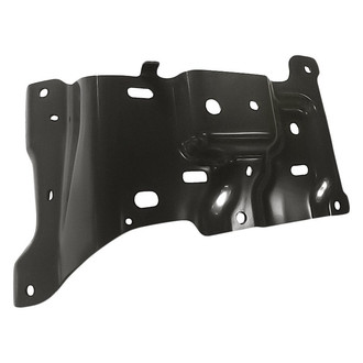 Replacement - Front Driver Side Bumper Mounting Plate (CAPA Certified)