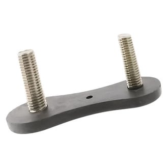 Replacement - Front Driver or Passenger Side Bumper Stud Plate (CAPA Certified)