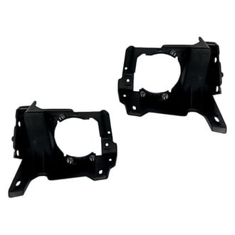 Replacement - Front Driver and Passenger Side Fog Light Bracket Set (Standard Line)