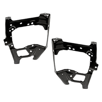 Replacement - Front Outer Driver and Passenger Side Bumper Bracket Set (Standard Line)