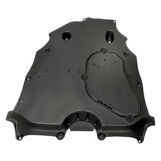 Replacement - Front Rearward Engine Splash Shield (CAPA Certified)