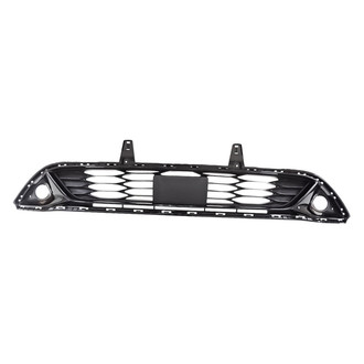 Replacement - Front Driver and Passenger Side Bumper Grille Set (CAPA Certified)