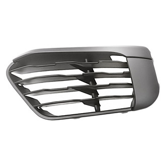Replacement - Front Lower Driver Side Bumper Cover Grille (Standard Line)