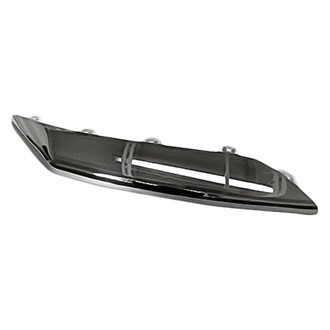 Replacement - Front Upper Passenger Side Bumper Cover Molding (Standard Line)