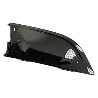 Replacement - Front Upper Passenger Side Bumper Cover Grille Molding (Standard Line)