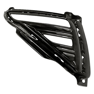 Replacement - Rear Outer Driver Side Bumper Cover Grille (CAPA Certified)