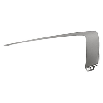 Replacement - Front Upper Passenger Side Bumper Cover Molding (Standard Line)