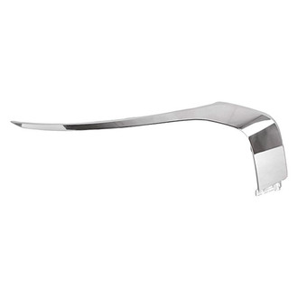 Replacement - Front Upper Passenger Side Bumper Cover Molding (Standard Line)