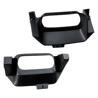 Replacement - Front Driver and Passenger Side Tow Hook Bezel Set (Standard Line)