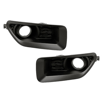Replacement - Front Driver and Passenger Side Fog Light Bezel Set