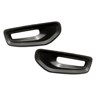 Replacement - Front Driver and Passenger Side Fog Light Bezel Set (Standard Line)