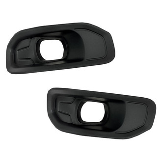 Replacement - Front Driver and Passenger Side Fog Light Bezel Set (Standard Line)
