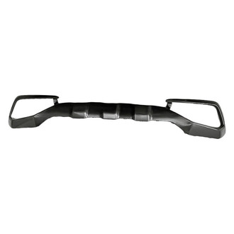 Replacement - Rear Center Bumper Cover Molding (CAPA Certified)