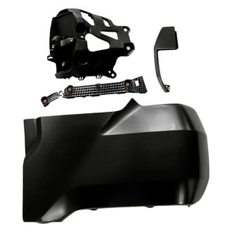 Replacement - Rear Outer Driver Side Bumper End (Standard Line)