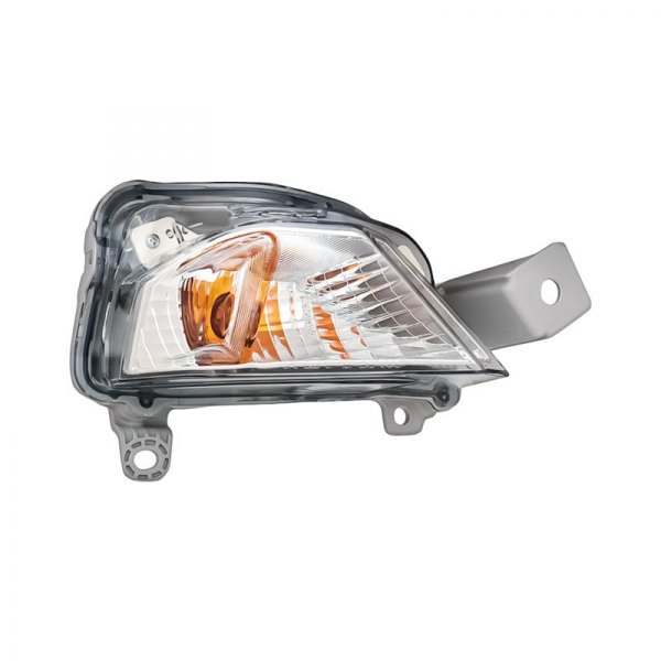 Replacement - Passenger Side Chrome Turn Signal/Parking Light