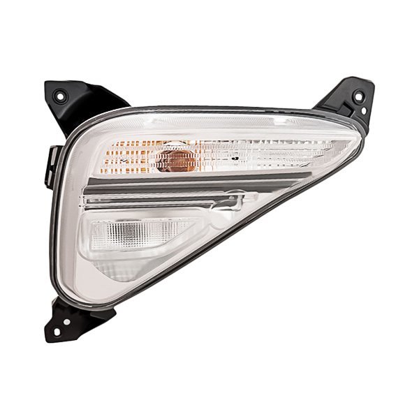 Replacement - Rear Driver Side Chrome Turn Signal Light