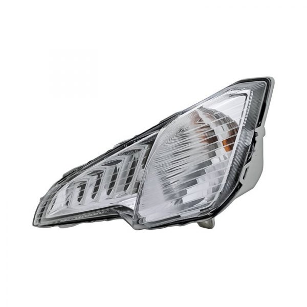 Replacement - Driver Side Chrome Turn Signal/Parking Light