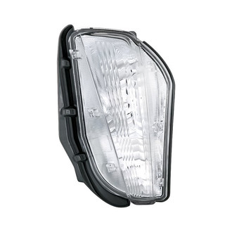 Replacement - Driver Side Turn Signal/Parking Light Lens and Housing (CAPA Certified)