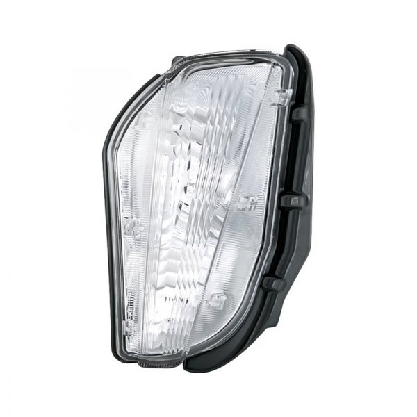 Replacement - Passenger Side Chrome Turn Signal/Parking Light Lens and Housing