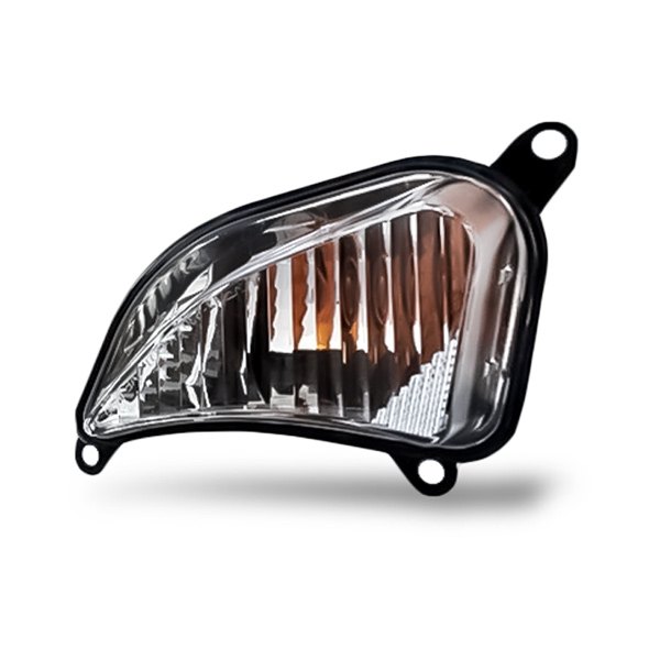 Replacement - Driver Side Chrome Turn Signal/Parking Light
