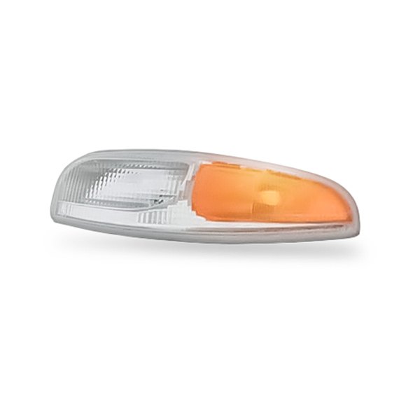 Replacement - Driver Side Chrome/Amber/Clear Turn Signal/Parking Light with DRL