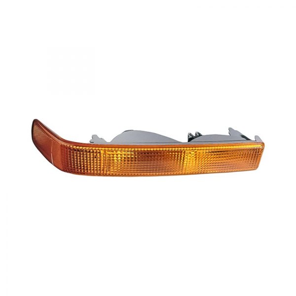 Replacement - Passenger Side Chrome/Amber Turn Signal/Parking Light without Fog Light