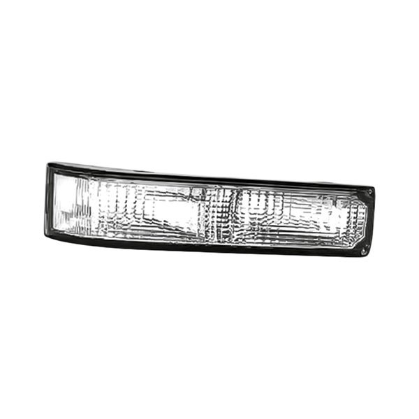 Replacement - Passenger Side Chrome Turn Signal/Parking Light Lens and Housing