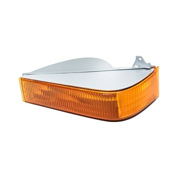 Replacement - Driver Side Chrome/Amber Turn Signal/Parking Light