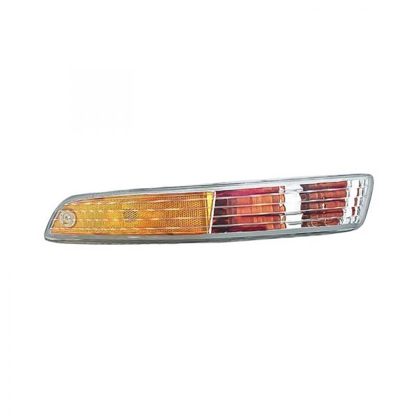 Replacement - Driver Side Chrome/Amber/Clear Turn Signal/Parking Light