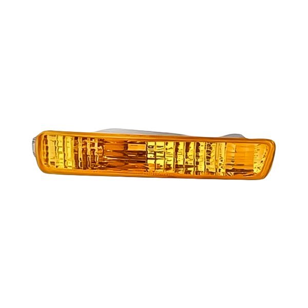 Replacement - Passenger Side Chrome/Amber Turn Signal/Parking Light