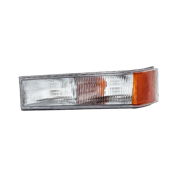 Replacement - Driver Side Chrome/Amber/Clear Turn Signal/Parking Light