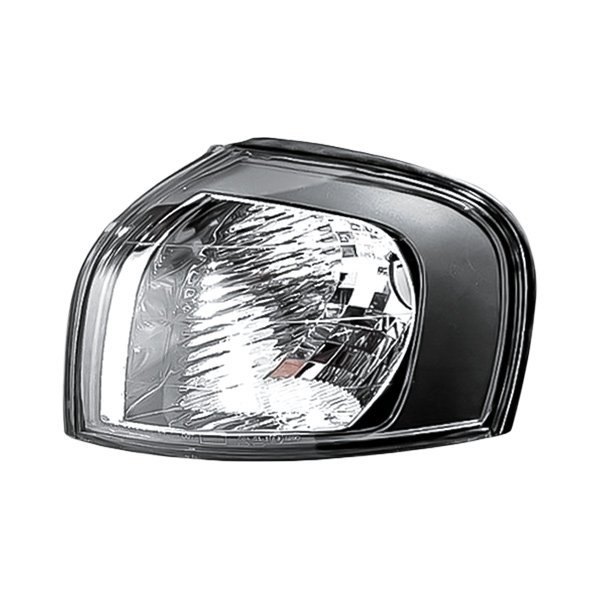 Replacement - Driver Side Black Turn Signal/Corner Light