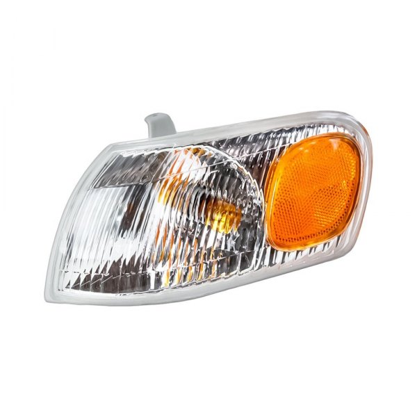 Replacement - Driver Side Turn Signal/Corner Light Lens and Housing
