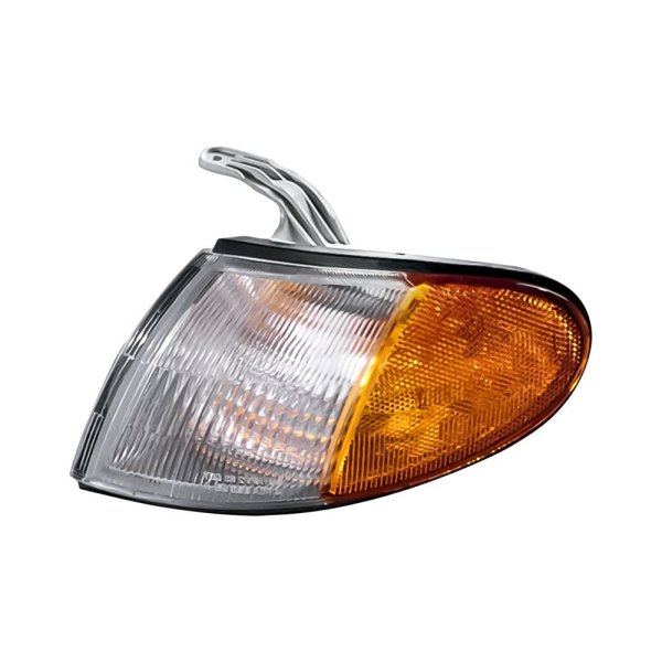 Replacement - Driver Side Amber/Clear Turn Signal/Parking Light