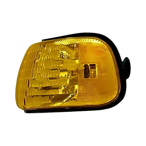 Replacement - Driver Side Chrome/Amber Turn Signal/Corner Light