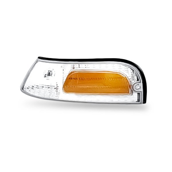 Replacement - Driver Side Chrome/Amber/Clear Turn Signal/Corner Light