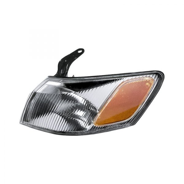 Replacement - Driver Side Chrome/Amber/Clear Turn Signal/Corner Light