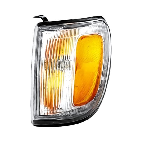 Replacement - Driver Side Chrome/Amber/Clear Turn Signal/Corner Light