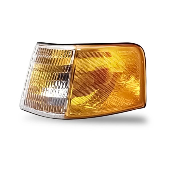 Replacement - Driver Side Outer Chrome/Amber/Clear Turn Signal/Corner Light