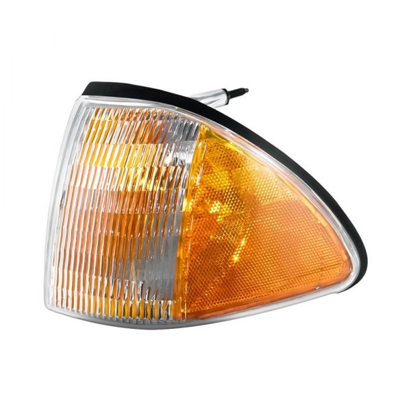 Replacement - Driver Side Outer Chrome/Amber Turn Signal/Corner Light