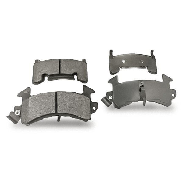 Replacement - Semi-Metallic Front and Rear Disc Brake Pads