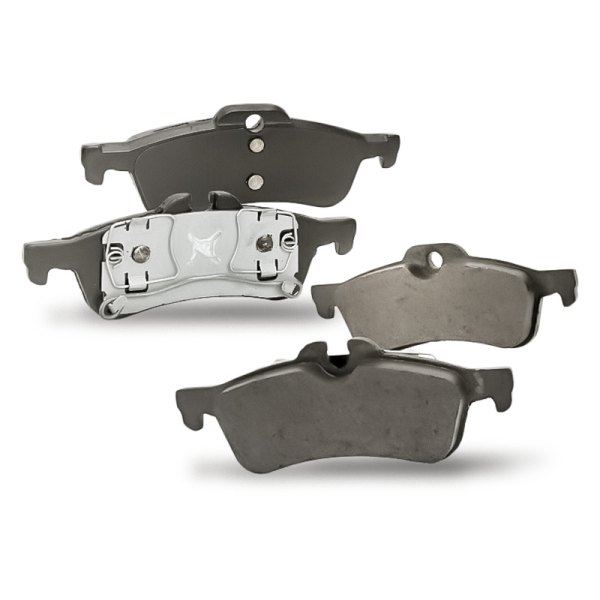 Replacement - Semi-Metallic Rear Disc Brake Pads