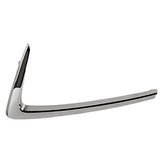 Replacement - Front Outer Driver Side Bumper Cover Grille Molding (Standard Line)