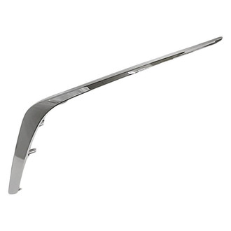 Replacement - Front Driver Side Bumper Grille Molding (CAPA Certified)