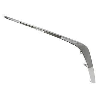 Replacement - Front Outer Passenger Side Bumper Grille Molding (Standard Line)