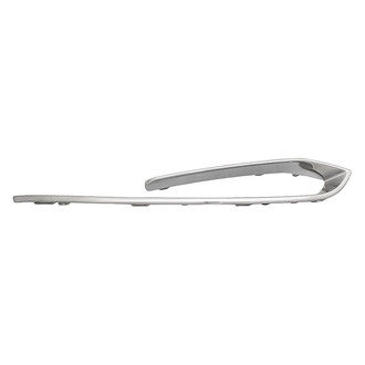 Replacement - Outer Driver Side Grille Bumper Molding (Standard Line)